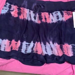 Brand new never worn tie-dye shorts.